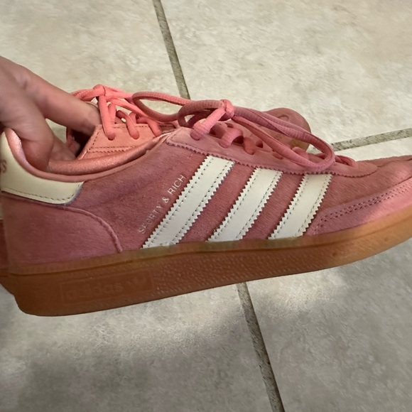 adidas Shoes - Adidas SPORTY and RICH Pink and Cream Trainers